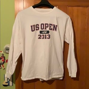 US Open Tennis 2013 XL Long Sleeve Shirt Unisex